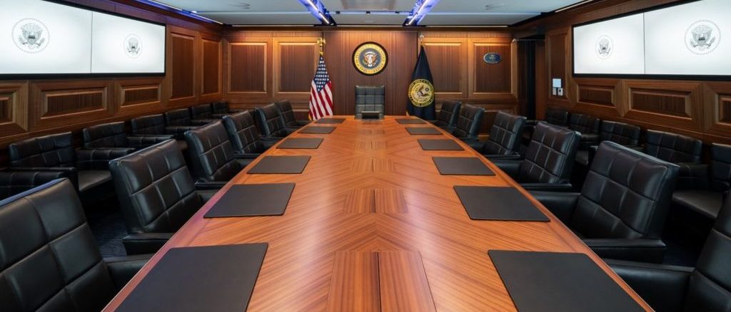 White House Renovates the Famous Situation Room Situation Room