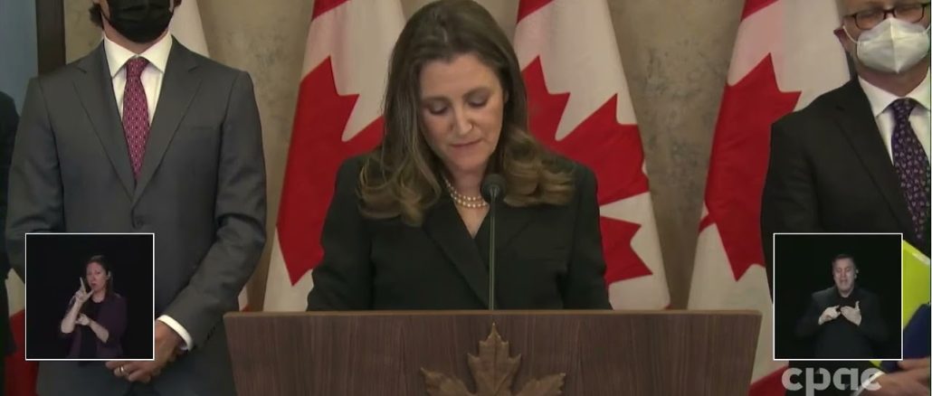 Chrystia Freeland - Another Irony-Impaired Canadian Politician Chrystia Freeland