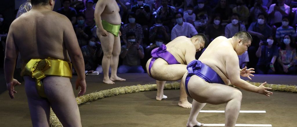 sumo wrestlers