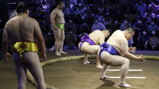 sumo wrestlers