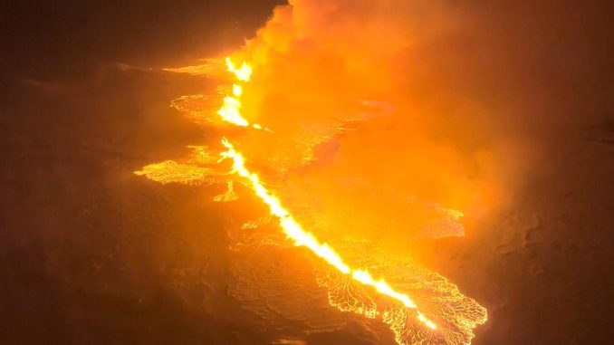 Icelandic volcanic eruption