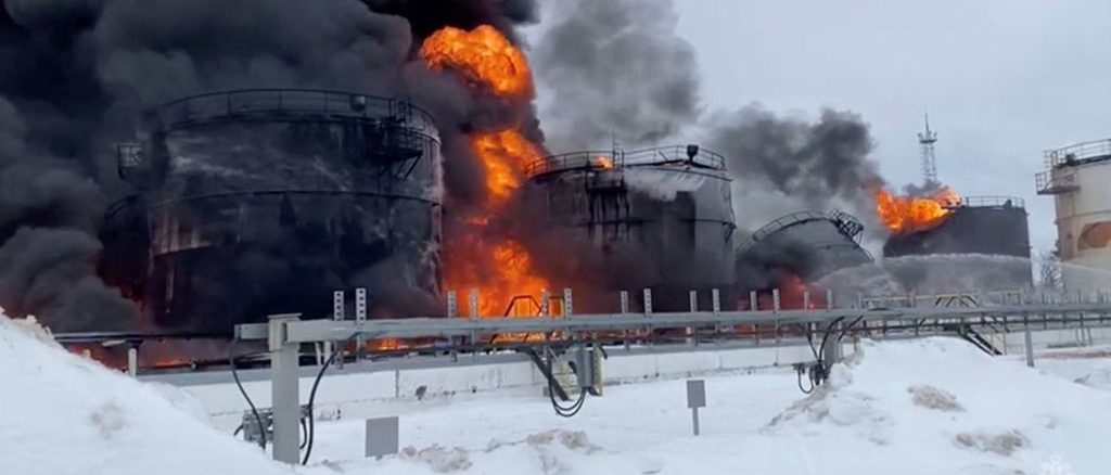 Ukrainian Drone Attack