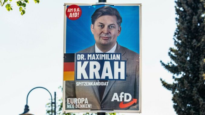 Maximilian Krah no longer allowed to campaign after a controversial SS statement Maximilian Krah