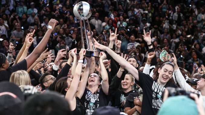 After losing five finals, New York Liberty finally takes its first WNBA title New York Liberty