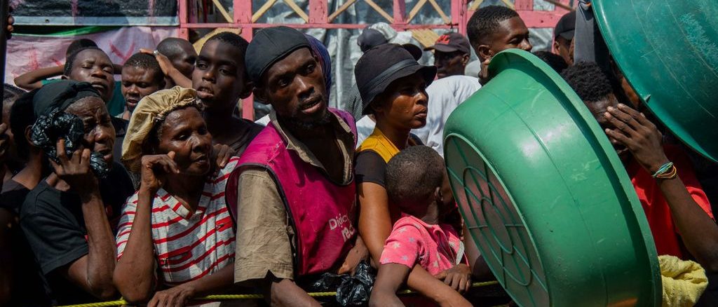 Haitians displaced