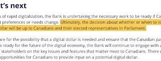 Digital Canadian Dollar
