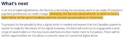 Digital Canadian Dollar