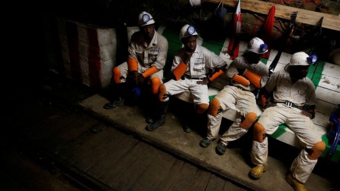 260 miners trapped in a gold mine in South Africa South Africa