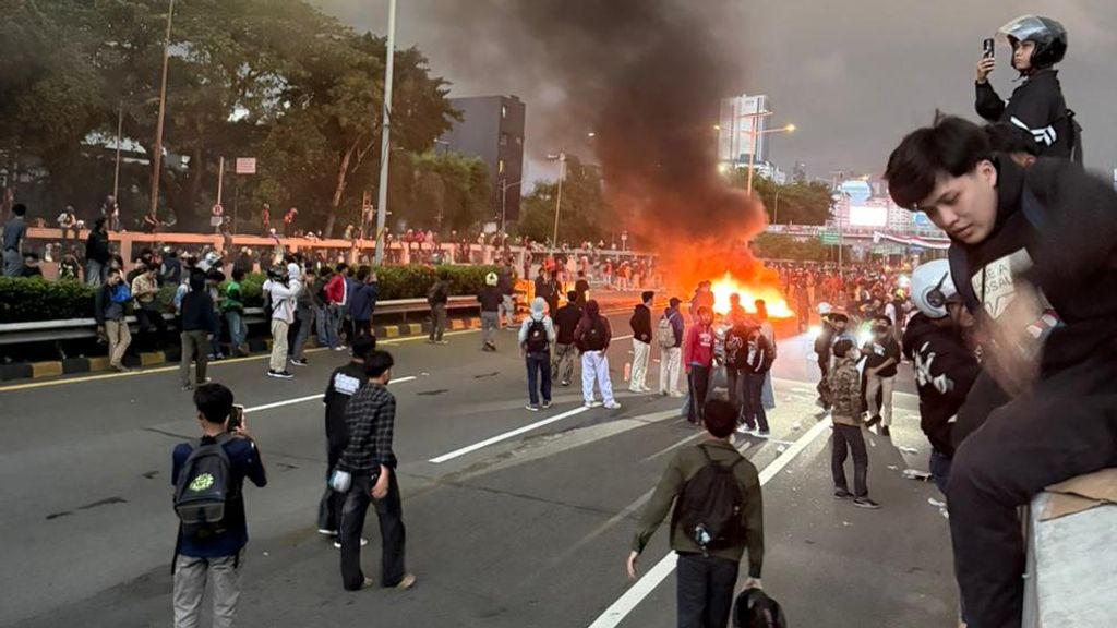 protests in Indonesia