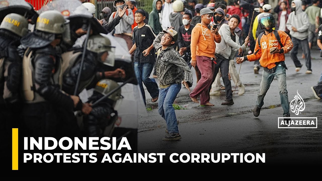 Days -long violent protests in Indonesia, ‘death of corruption’