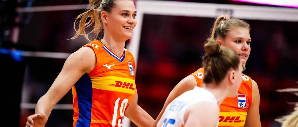 Dutch volleyball players