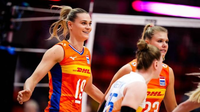 Dutch volleyball players