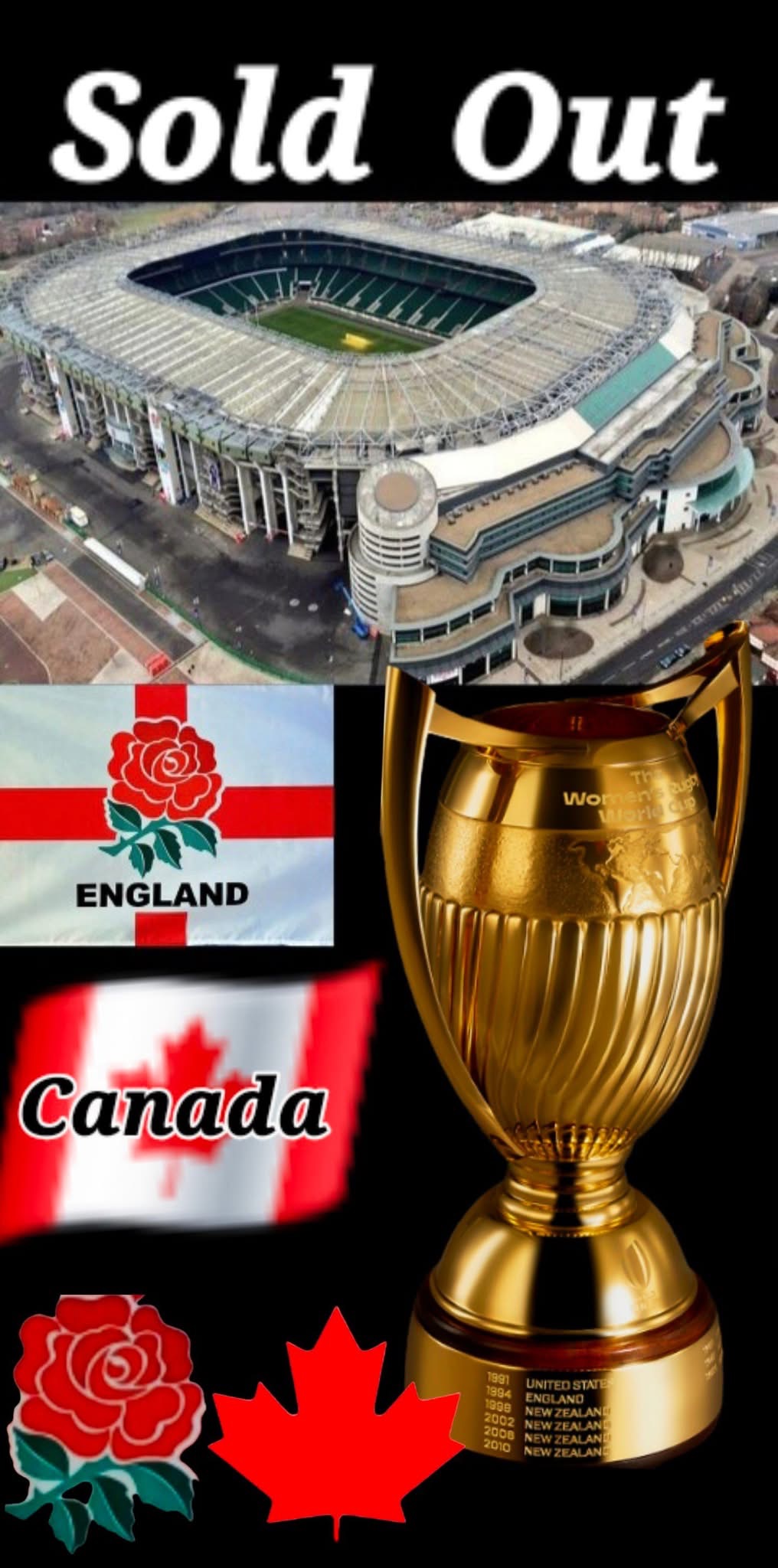 soldout Women’s rugby World Cup