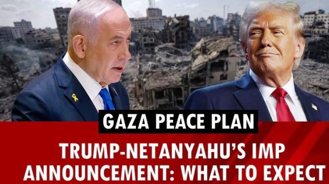 Gaza peace plan and Israel becoming an untouchable country for the world Gaza peace plan