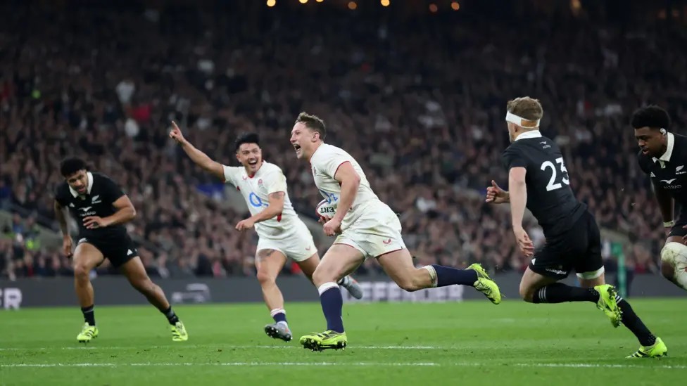 Ill disciplined all blacks lose to England a Twickenham