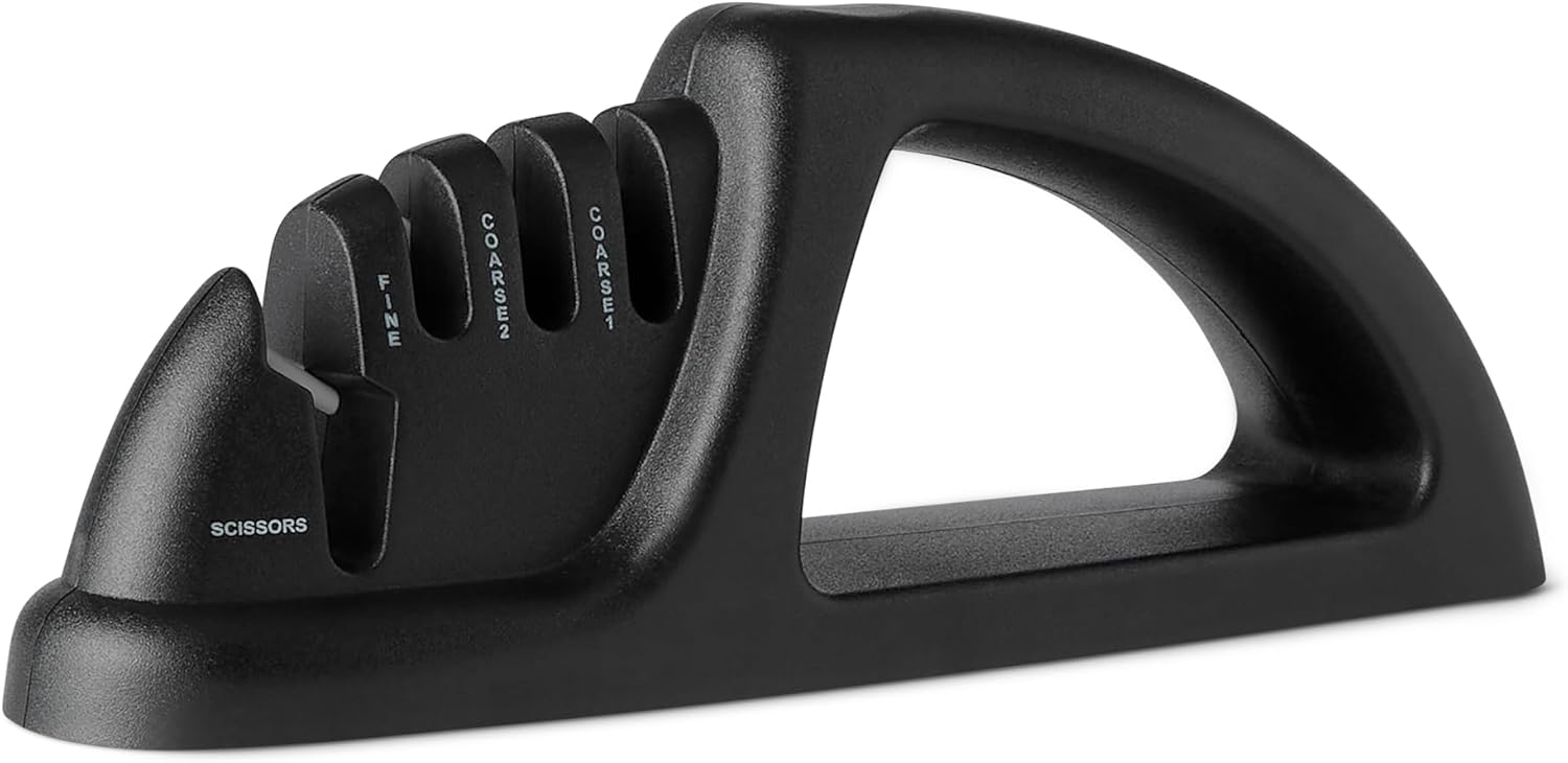 Amazon Basics 4-in-1 Knife Sharpener Review
