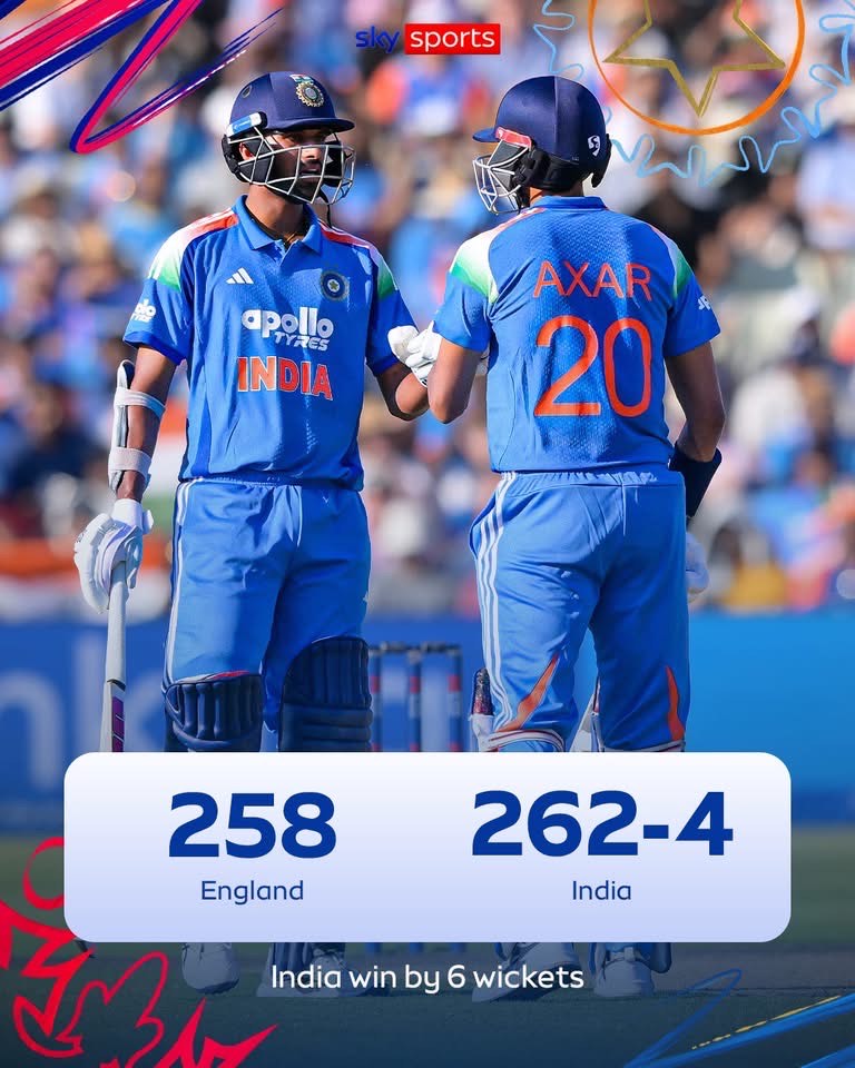 India defeat